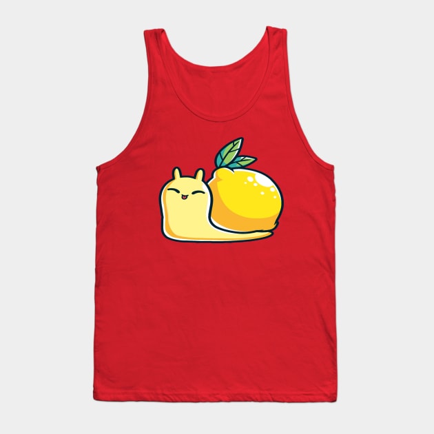 lemon snail Tank Top by penak sing maido